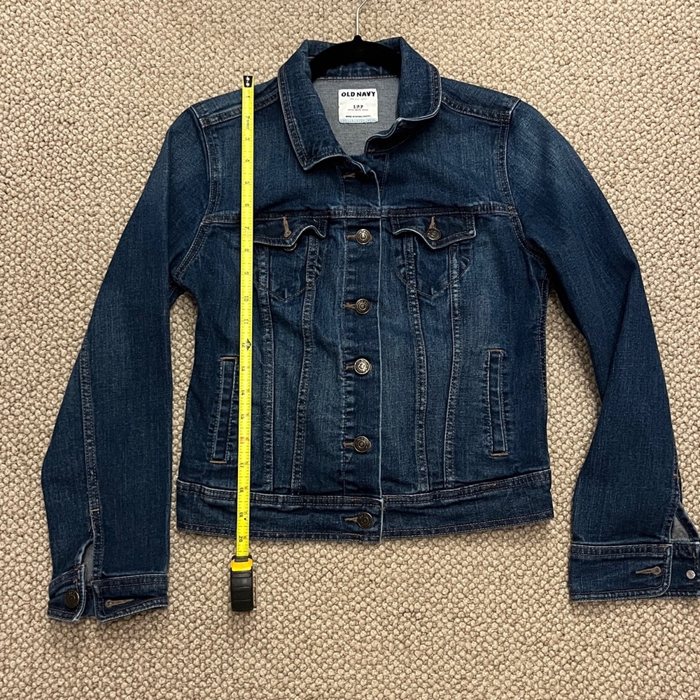 Old Navy Dark Blue Denim Jacket - Picture 12 of 14